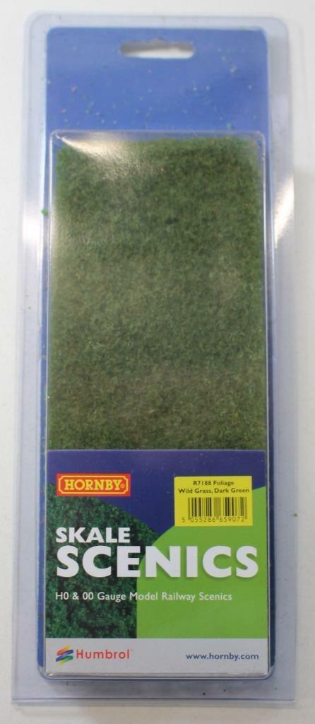 Foliage -Wild Grass Dark Green Hornby R7188
