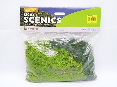 Lichen - Large Green Mix 75g Hornby R7195