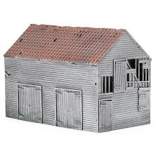 Derelict Farm Building - 00 Gauge Hornby R7379