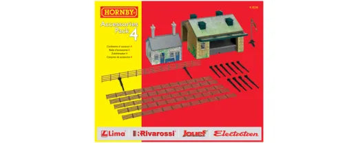 Building Extension Pack 4  00 Gauge Hornby R8230