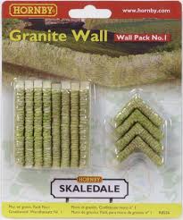 Granite Wall Pack No 1 - 00 Gauge Hornby R8526