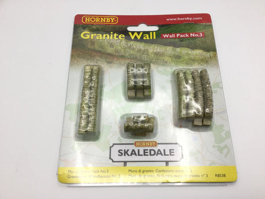 Granite Wall Pack No 3 - 00 Gauge Hornby R8538