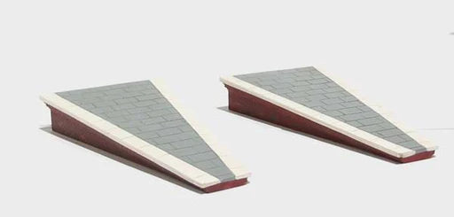 2 x Platform Ramps - 00 Gauge Hornby R8615