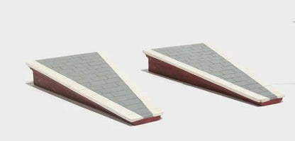 2 x Platform Ramps - 00 Gauge Hornby R8615