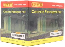 Concrete Plate  Layers Hut - 00 Gauge Hornby 9512