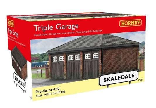 Triple Garage - 00 Gauge Hornby R9812