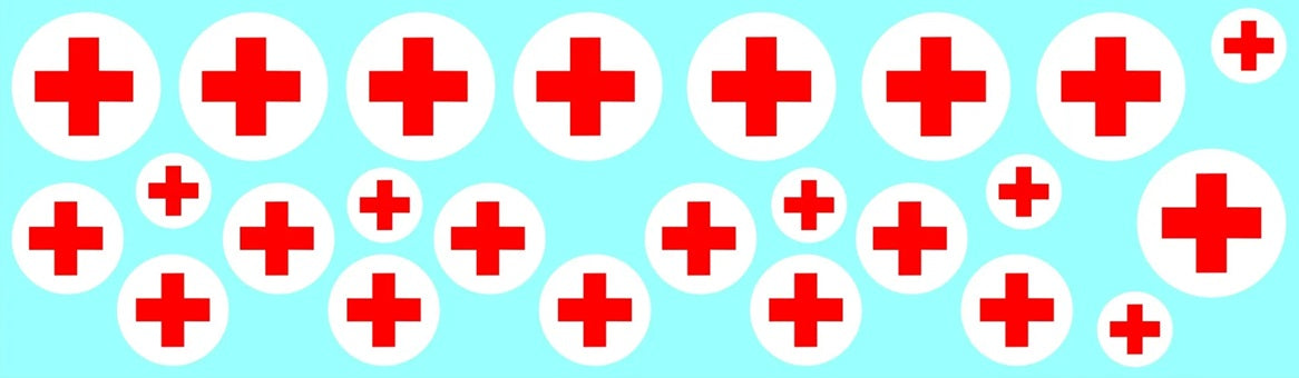 Red Cross Markings 1/72 Scale Viper Decal Products AM72009