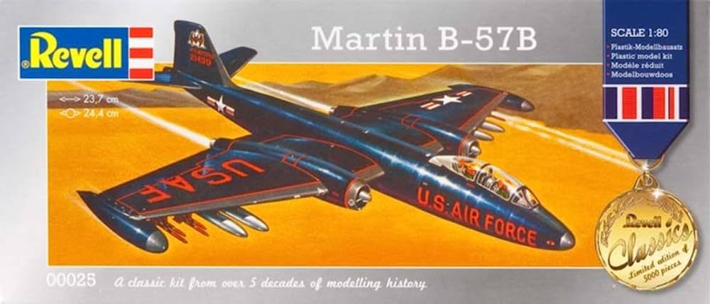 Martin B-57b 1/80 Revell 0025 – The Aviation Shop