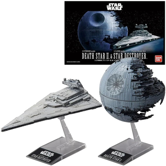 Death Star Ii & Imperial Star Destroyer (Bandai) Revell 01207