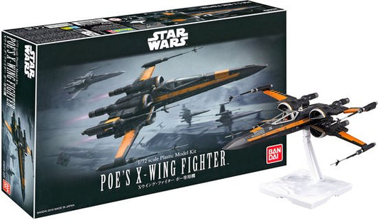 Poe's X-Wing Fighter (Bandai) - 1/72 Scale Revell 01216