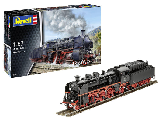 Schnellzuglokomotive Br18505 With Tender 1/87 Revell 02167