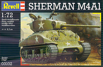 Sherman M4A1 1/72 Revell 03102