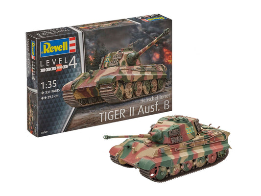 Tiger Ii Ausf.B (Henschel Turret) 1/35 Revell 03249