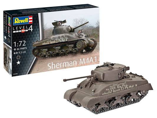 Sherman M4a1 1/72 Revell 03290