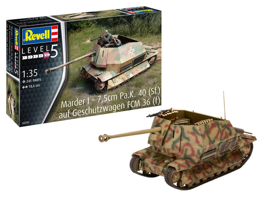 Marder I  7,5cm Pa.K. 40 (Sf.) Auf Fcm 36(F) 1/35 Revell 03292