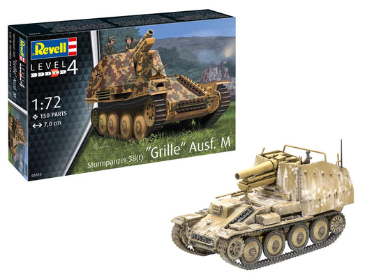Sturmpanzer 38(T) "Grille" Ausf. M 1/72 Revell 03315