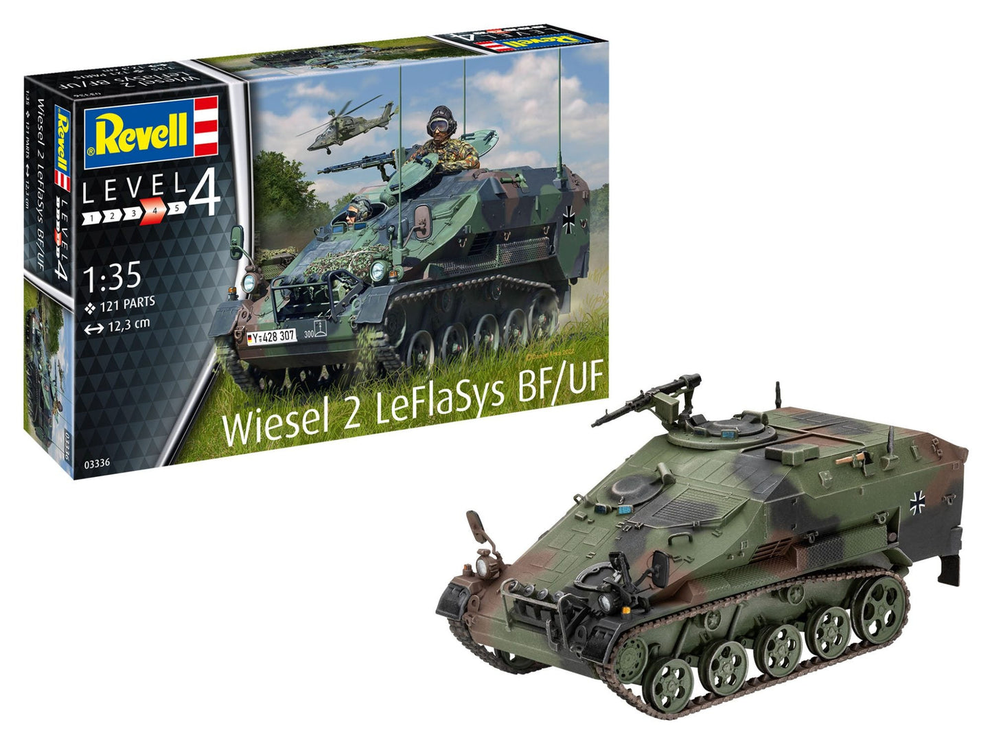 Wiesel 2 Leflasys Bf/Uf 1/35 Revell 03336