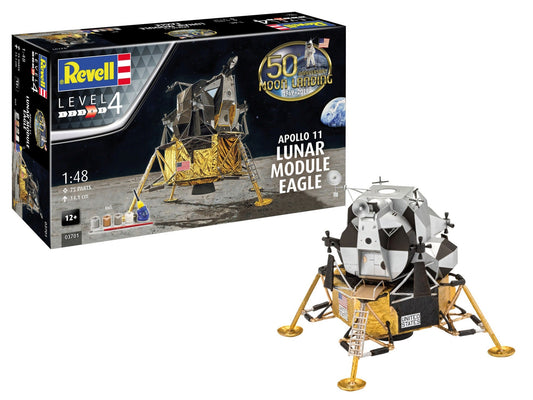 Gift Set Apollo 11 Lunar Module "Eagle" 1/48 Revell 03701