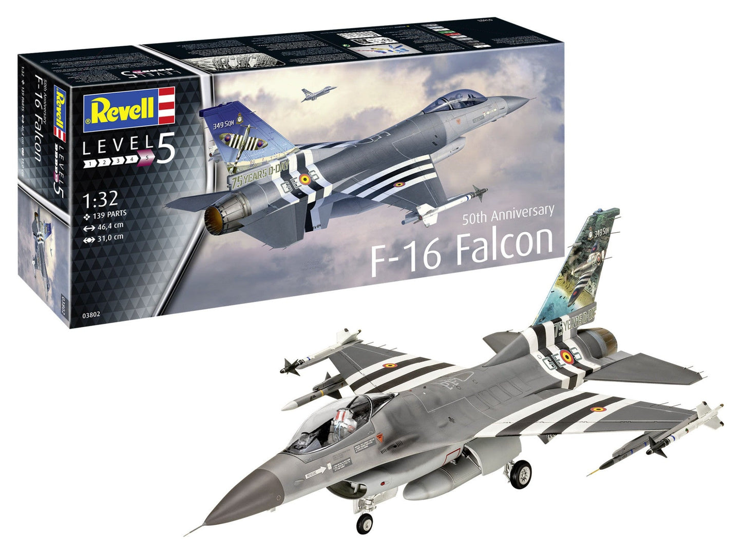 50th Anniversary F-16 Falcon 1/32 Revell 03802