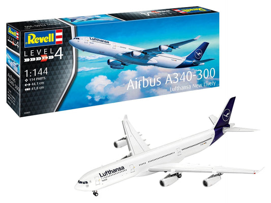 A340-300 Lufthansa New Livery 1/44 Revell 03803