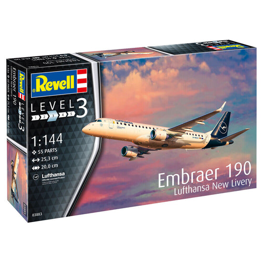 Embraer 190 "Lufthansa" New Livery 1/144 Revell 03883