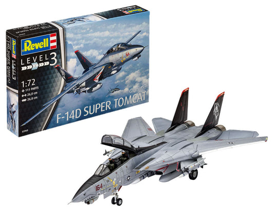 Grumman F-14d Super Tomcat 1/72 Revell 03960