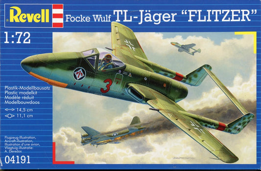 Focke Wulf TL-Jager "Flitzer" 1/72 Scale REV04191