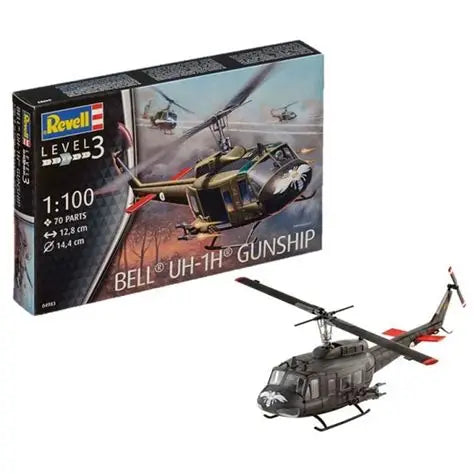 Bell® Uh-1h® Gunship 1/100 Revell 04983