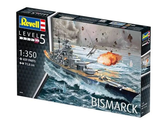 German Battleship "Bismarck" 1/350 Revell 05040