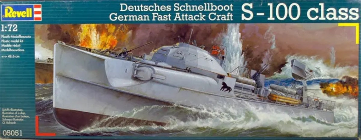 German Fast Attack Craft S-100 Class 1/72 Scale Revell 05051