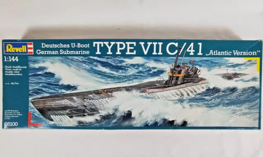 German. Submarine Type Vii C/41 Atlantic  Ver 1/144 Revell 05100