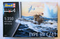 German Submarine Type Vii C/41 1/350 Revell 05154