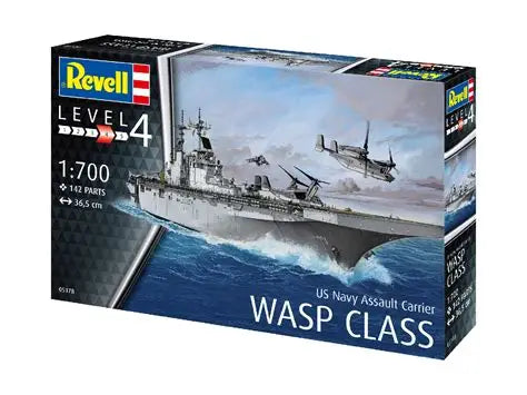 US Navy Assault Carrier Wasp Class 1/700 Revell 05178