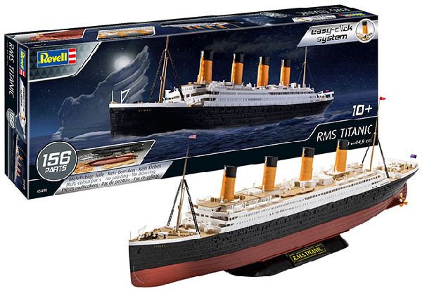 R.M.S. Titanic Easy Click System 1/600 Revell 05498