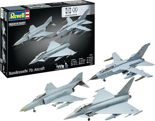Gift Set 70 Years Bundeswehr Aircraft - 1/72 Scale Revell 05627
