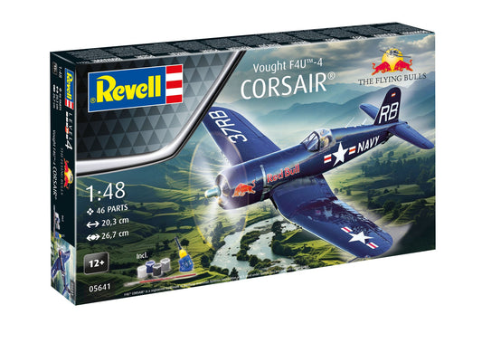 Gift Set Flying Bulls F4U-4 Corsair 1/48 Revell 05641