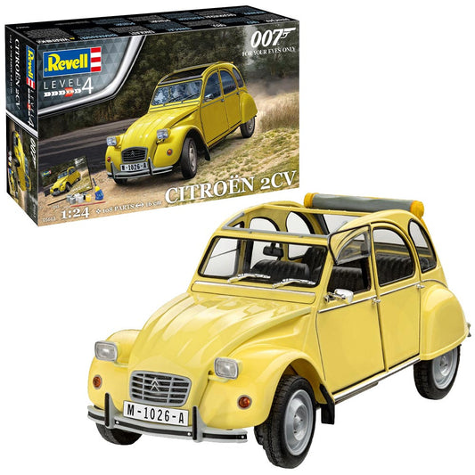 Gift Set James Bond "Citroen 2 CV" 1/24 Revell 05663