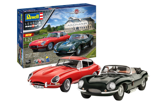Gift Set Jaguar 100th Anniversary 1/24 Revell 05667