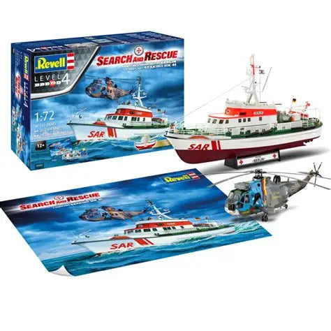 Gift Set "SAR" Dgzrs & Sea King Mk.41" 1/72 Revell 05683