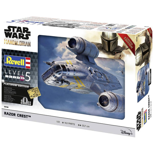 The Mandalorian: Razor Crest Platinum Edition 1/72 Revell 06788