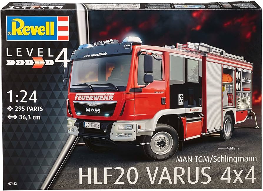 MAN TGM / Schlingmann HLF 20 VARUS 4x4 - 1/24 Scale Revell 07452