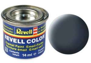 Matt Anthracite Black Enamel Paint 14ml - Revell 9
