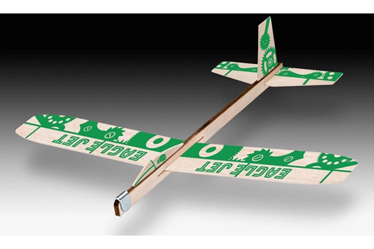 Flying Action Balsa Birds (green) - Revell 24330