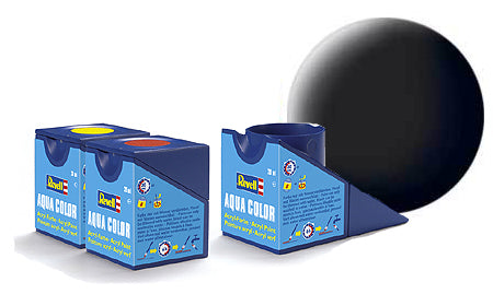 Matt Black (RAL 9011) Acrylic (18ml) Revell 36108