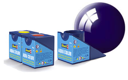 Gloss Blue (RAL 5005) Acrylic (18ml) Revell 36152