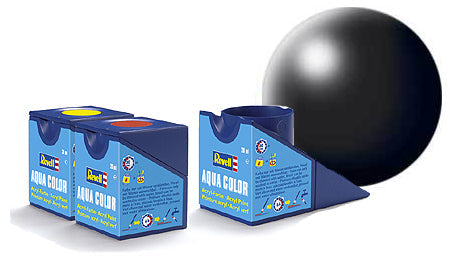 Silk Black (RAL 9005) Acrylic (18ml) Revell 36302