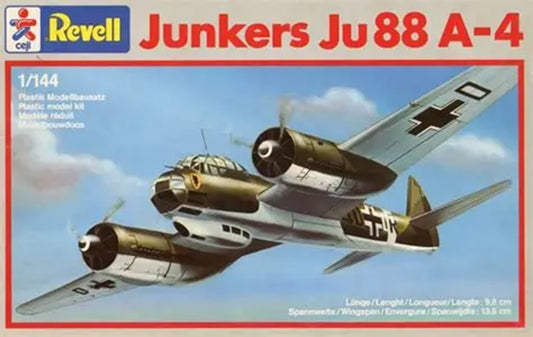 Junkers Ju88 A-4 1/144 Scale Revell 4138