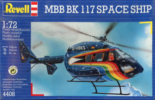 MBB BK 117 Space Ship - 1/72 Scale Revell REV4408