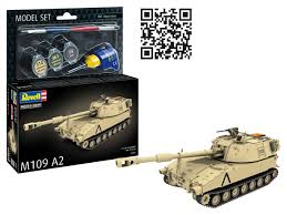 M109 A2 Model Set Paints, Glue & Brush - 1/72 Scale Revell 63361
