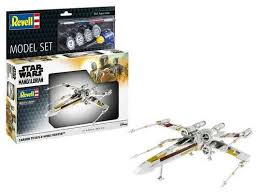 Carson Teva's X-Wing Model Set Paints, Glue & Brush - 1/57 Scale Revell 66790